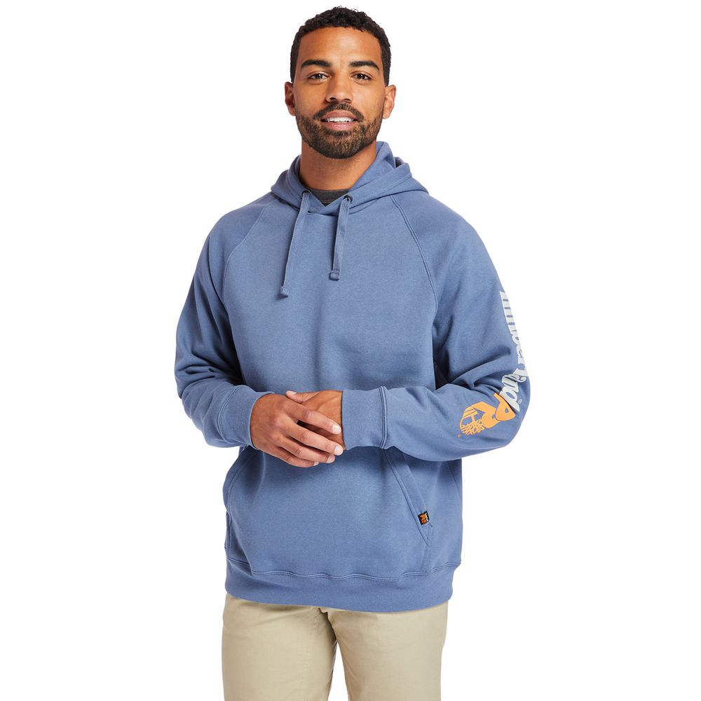 Hanorac Timberland Barbati Albastri - Pro® Hood Honcho Sport Hoodie - Romania - OEXNHR098